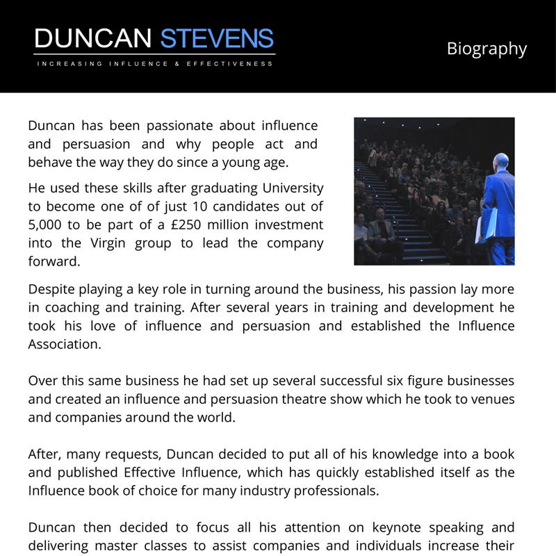 Duncan Bio