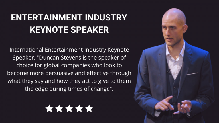 Entertainment Industry Keynote Speaker