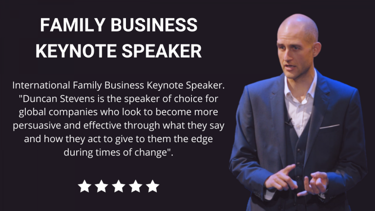 Family Business Keynote Speaker