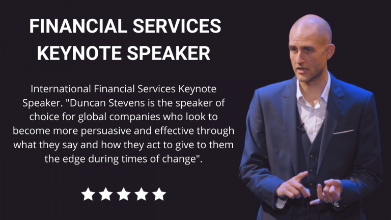 Financial Services Keynote Speaker