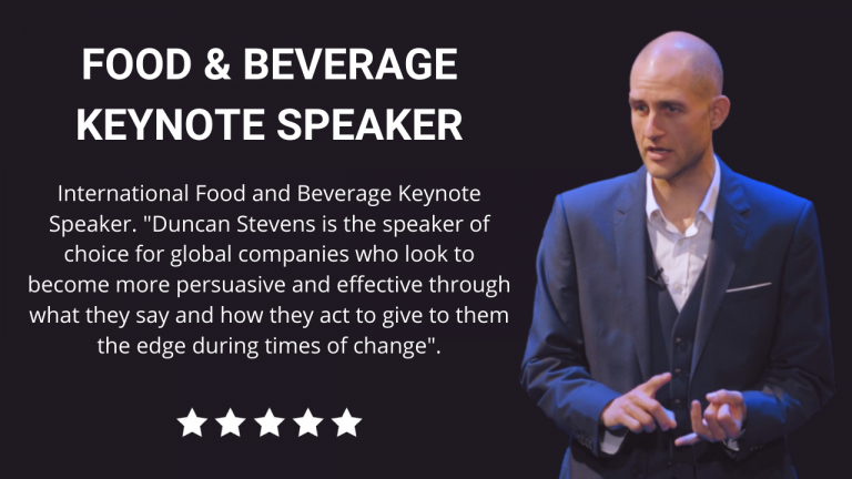 Food and Beverage Keynote Speaker