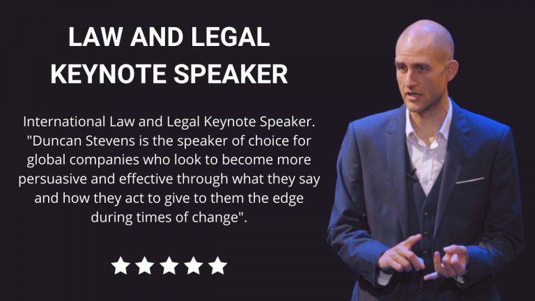 Law and Legal Keynote Speaker