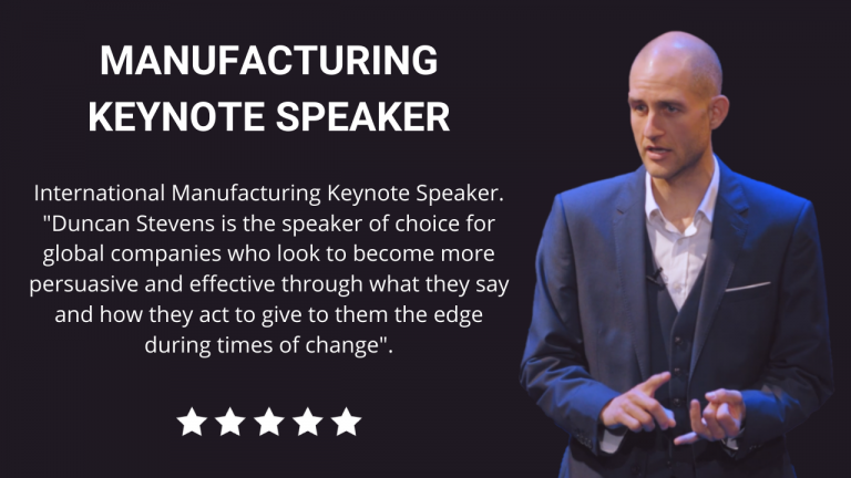 Manufacturing Keynote Speaker