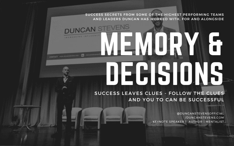Memory and Decision Making