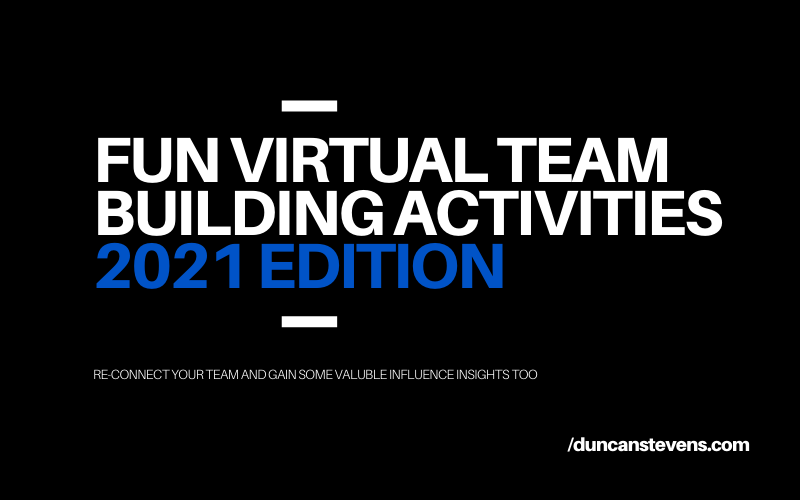 Virtual Team Building Activities