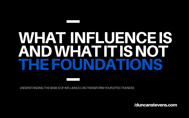What is influence?